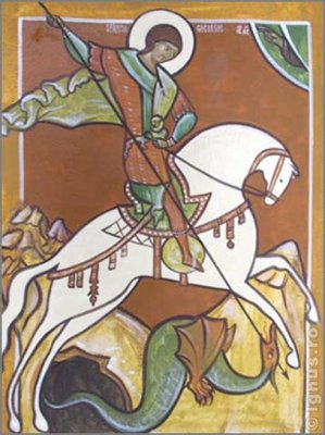 Moaştele Sf. Gheorghe ajung la Schitul Cloşca